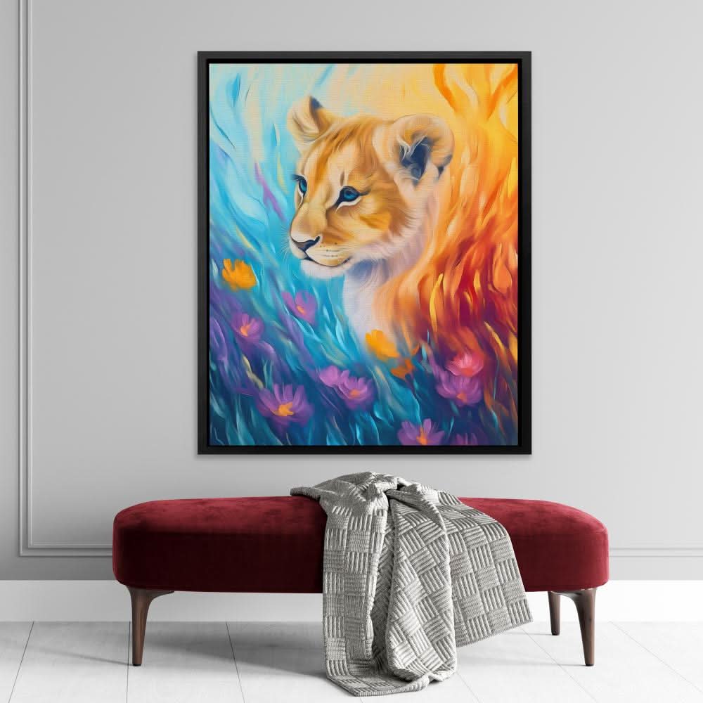Tranquil Dreamer - Baby Animal Art for Bedroom