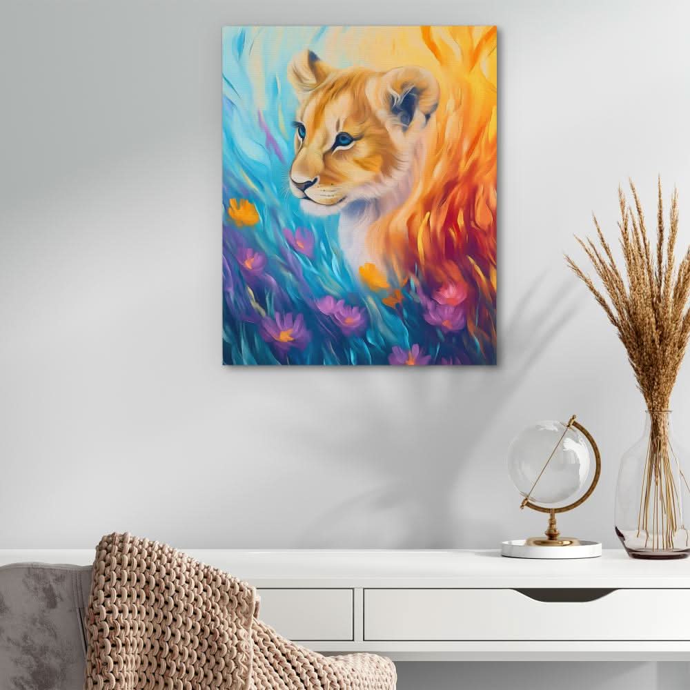 Tranquil Dreamer - Large Canvas Print