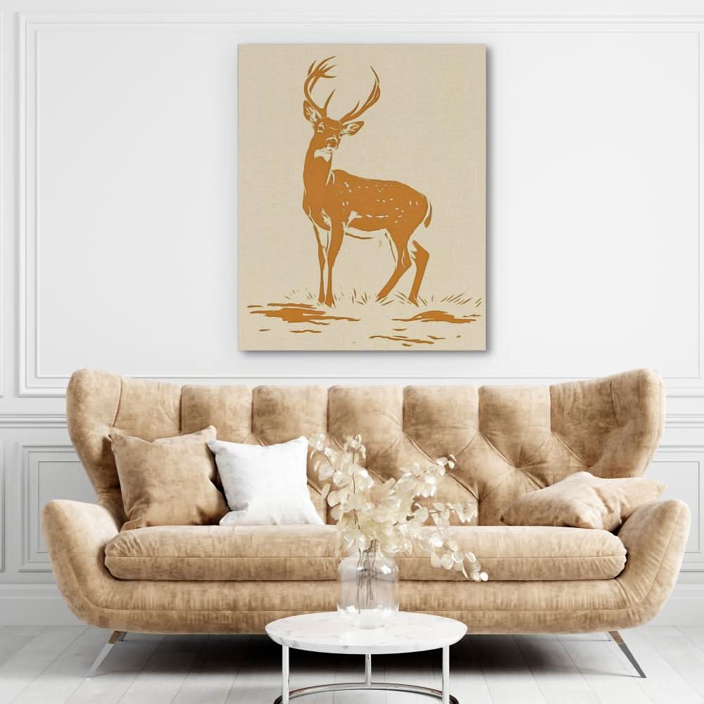 Tranquil Grace - Animals Art for Bedroom