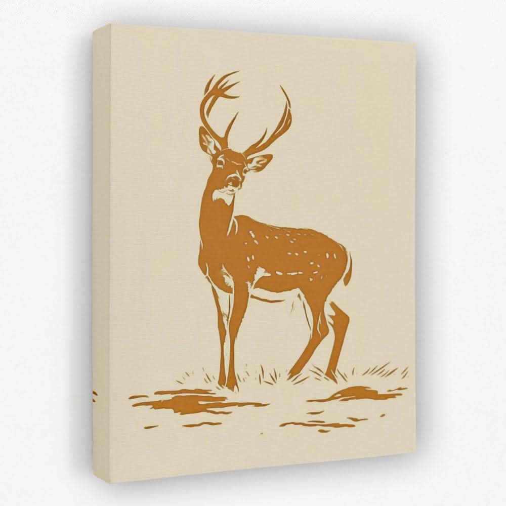 Tranquil Grace - Animals Canvas Wall Art