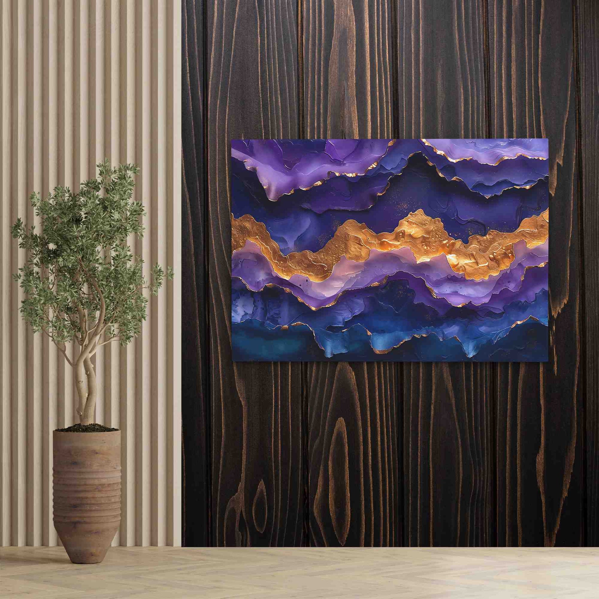 Tranquil Tones - Large Abstract Canvas Print