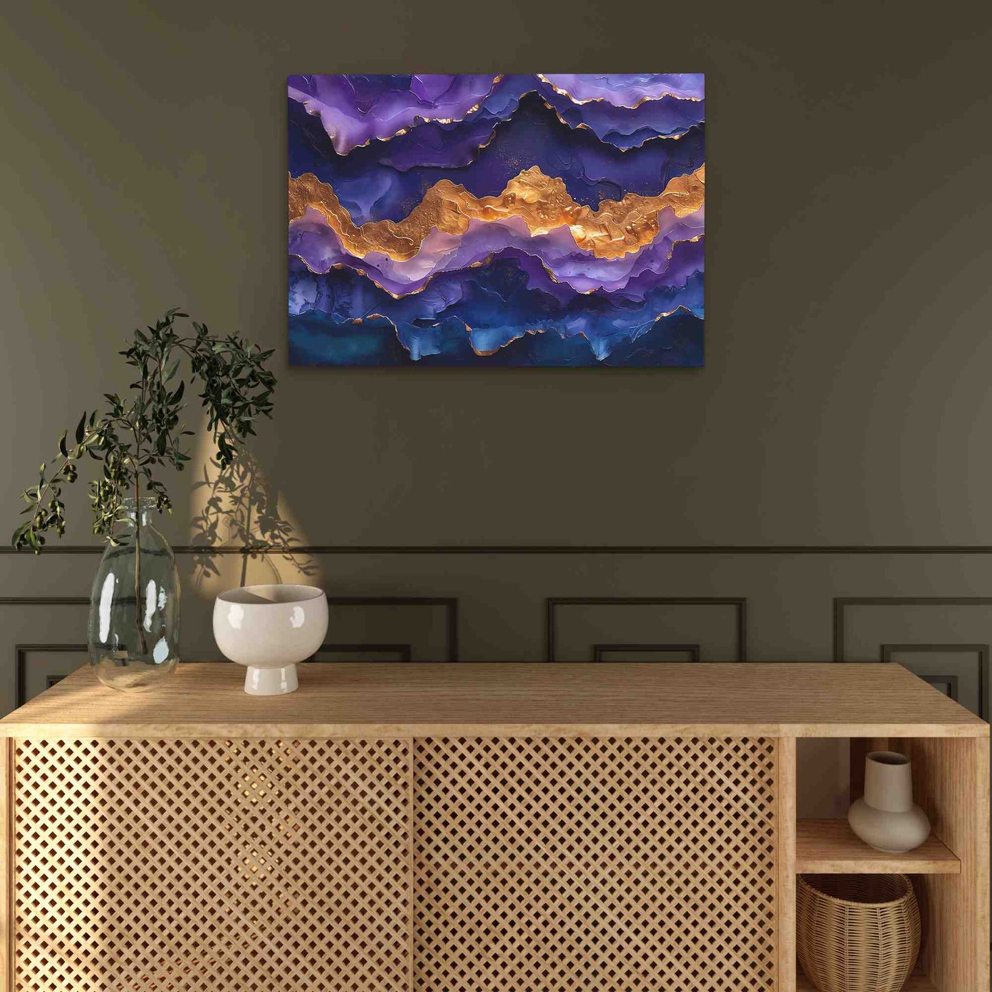 Tranquil Tones - Oversized Horizontal Canvas Wall Art