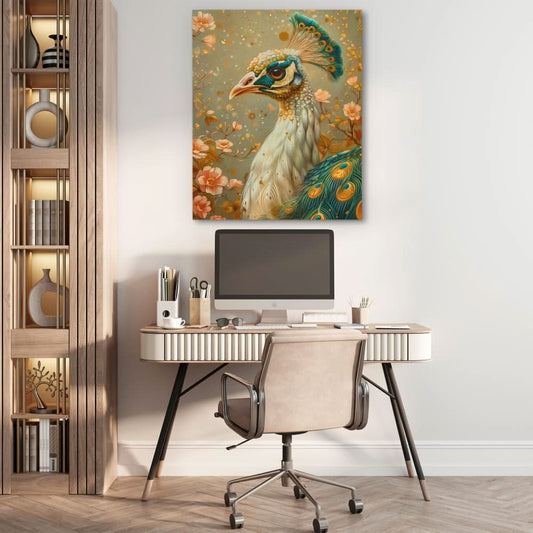 Tranquil Touch - Wall Art in Black Frame