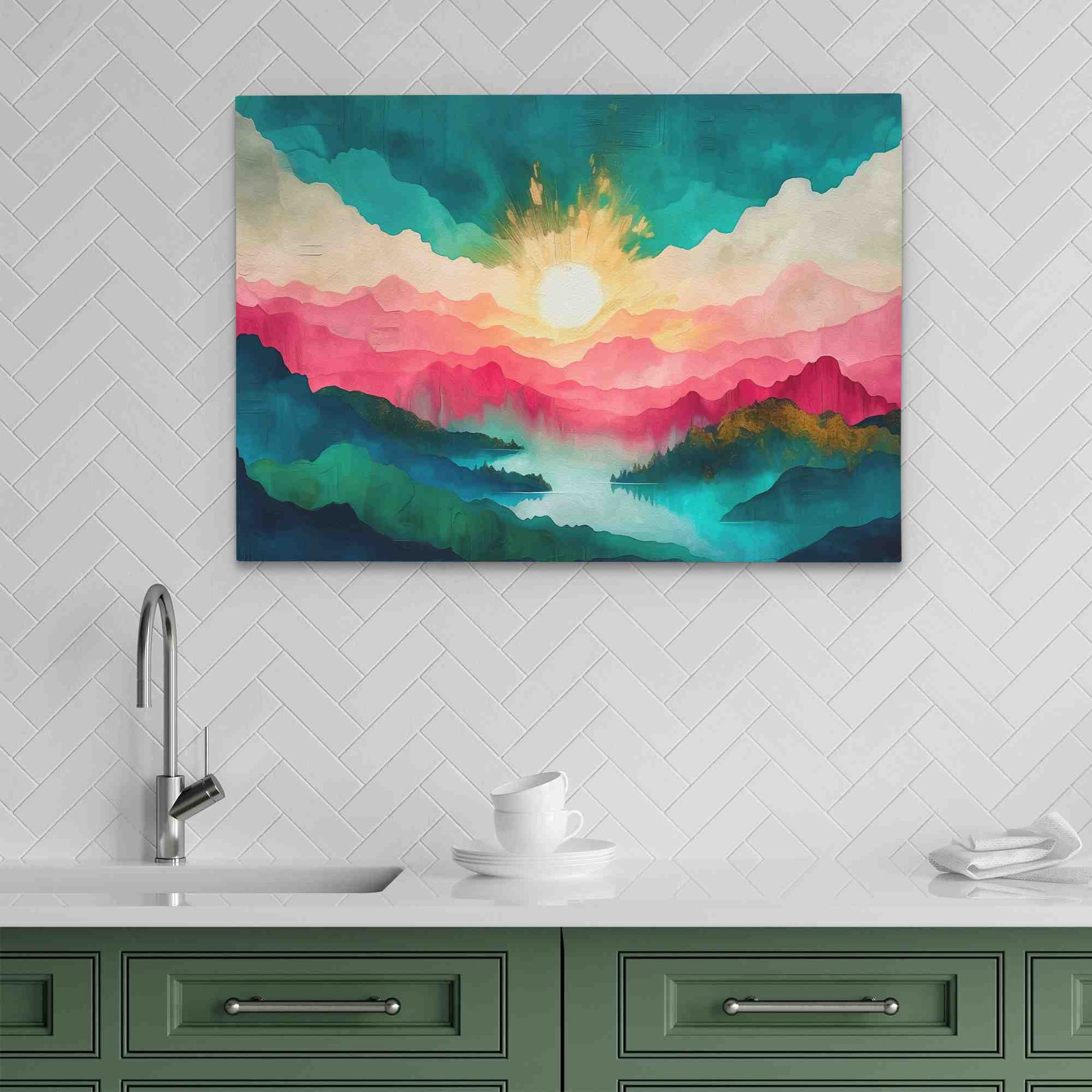 Tranquility Lake - Luxury Wall Art