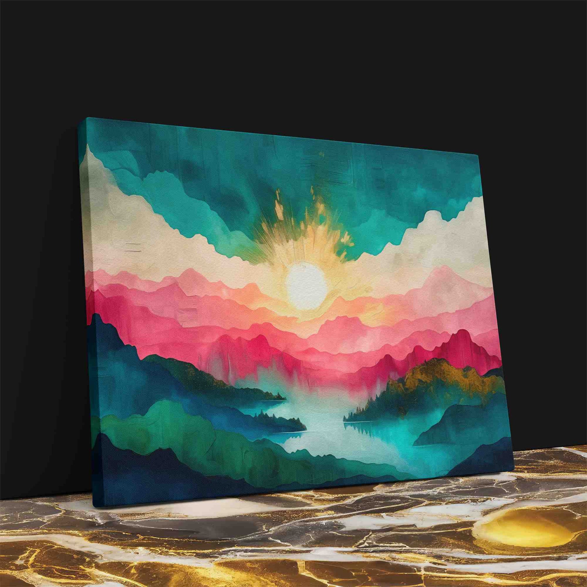 Tranquility Lake - Luxury Wall Art