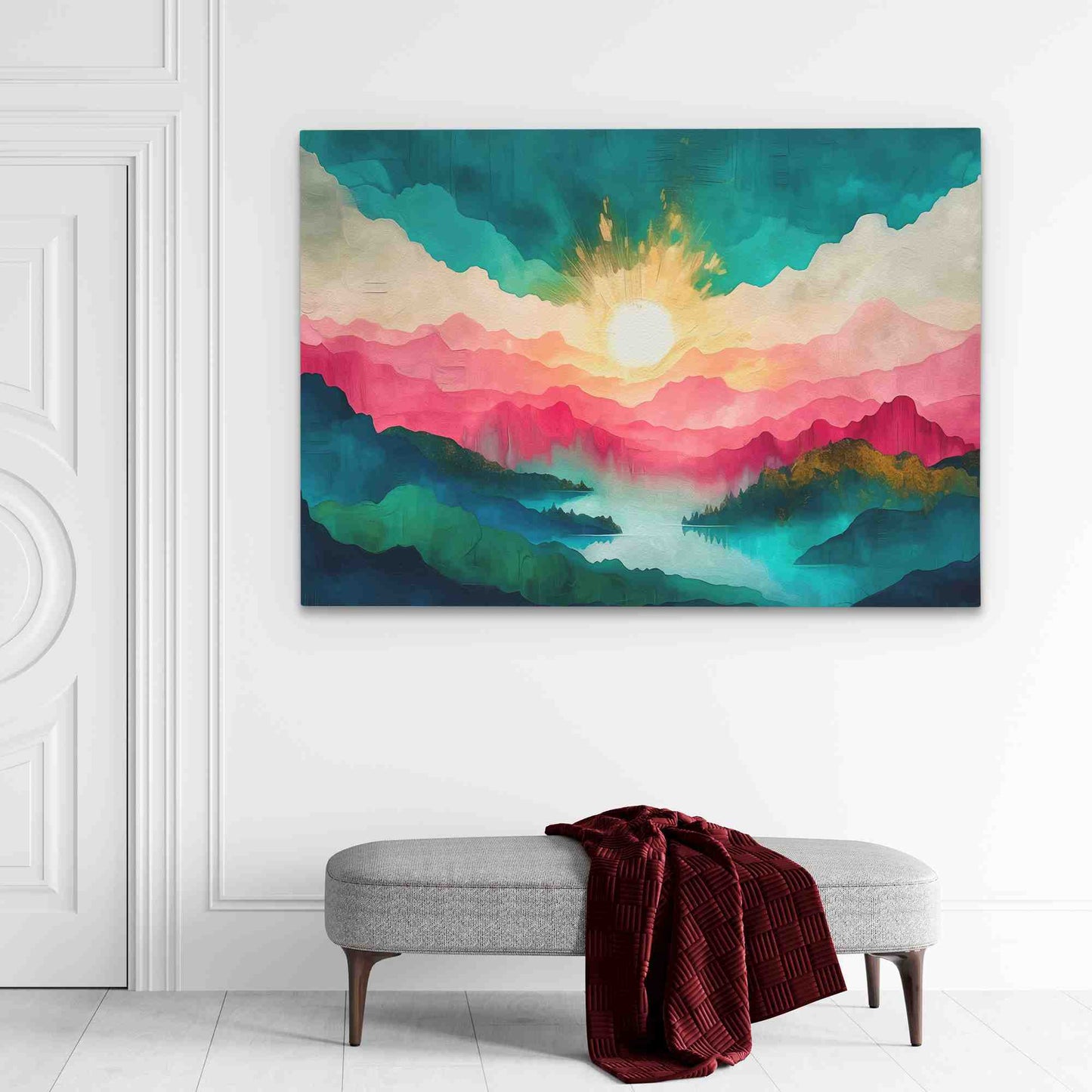 Tranquility Lake - Luxury Wall Art
