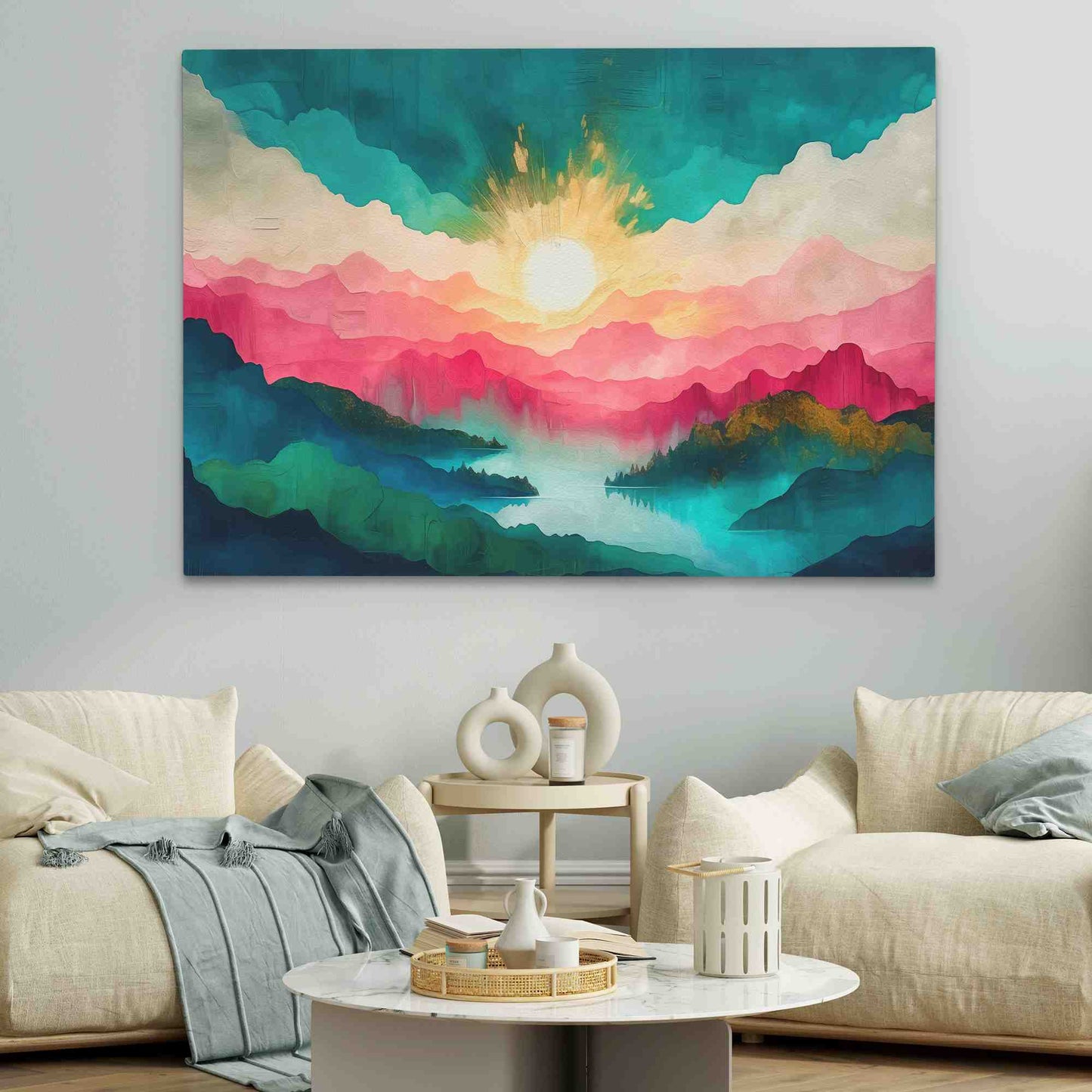 Tranquility Lake - Luxury Wall Art