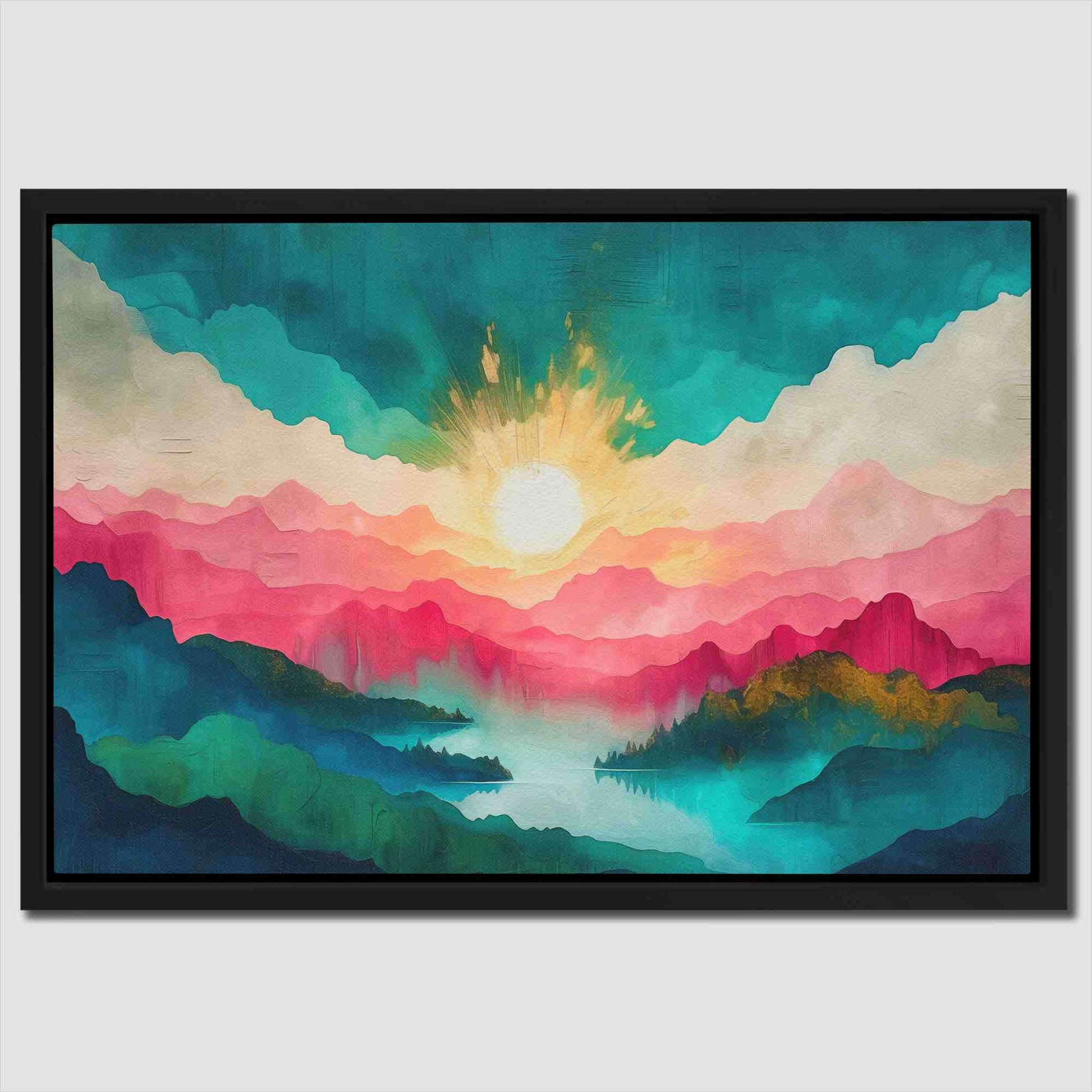 Tranquility Lake - Luxury Wall Art