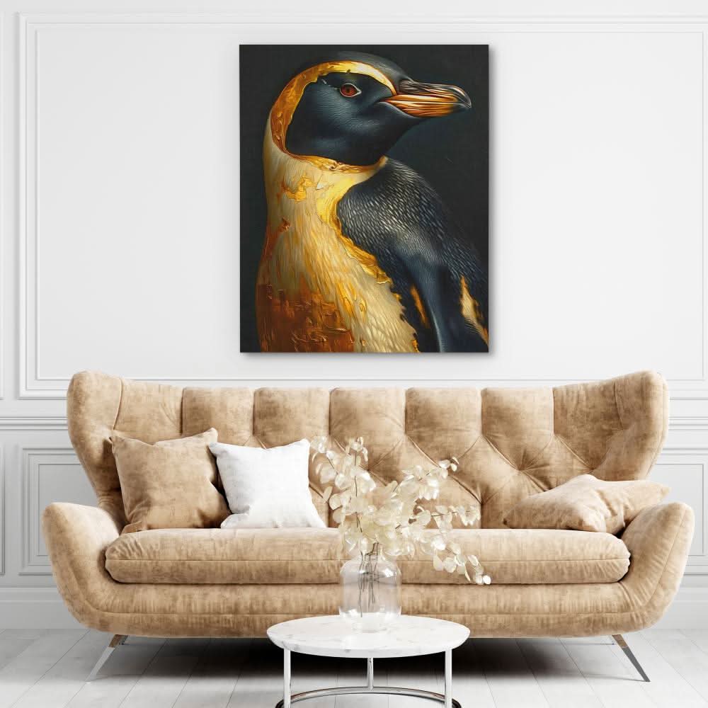 Treasured Penguin - Animals Art for Bedroom