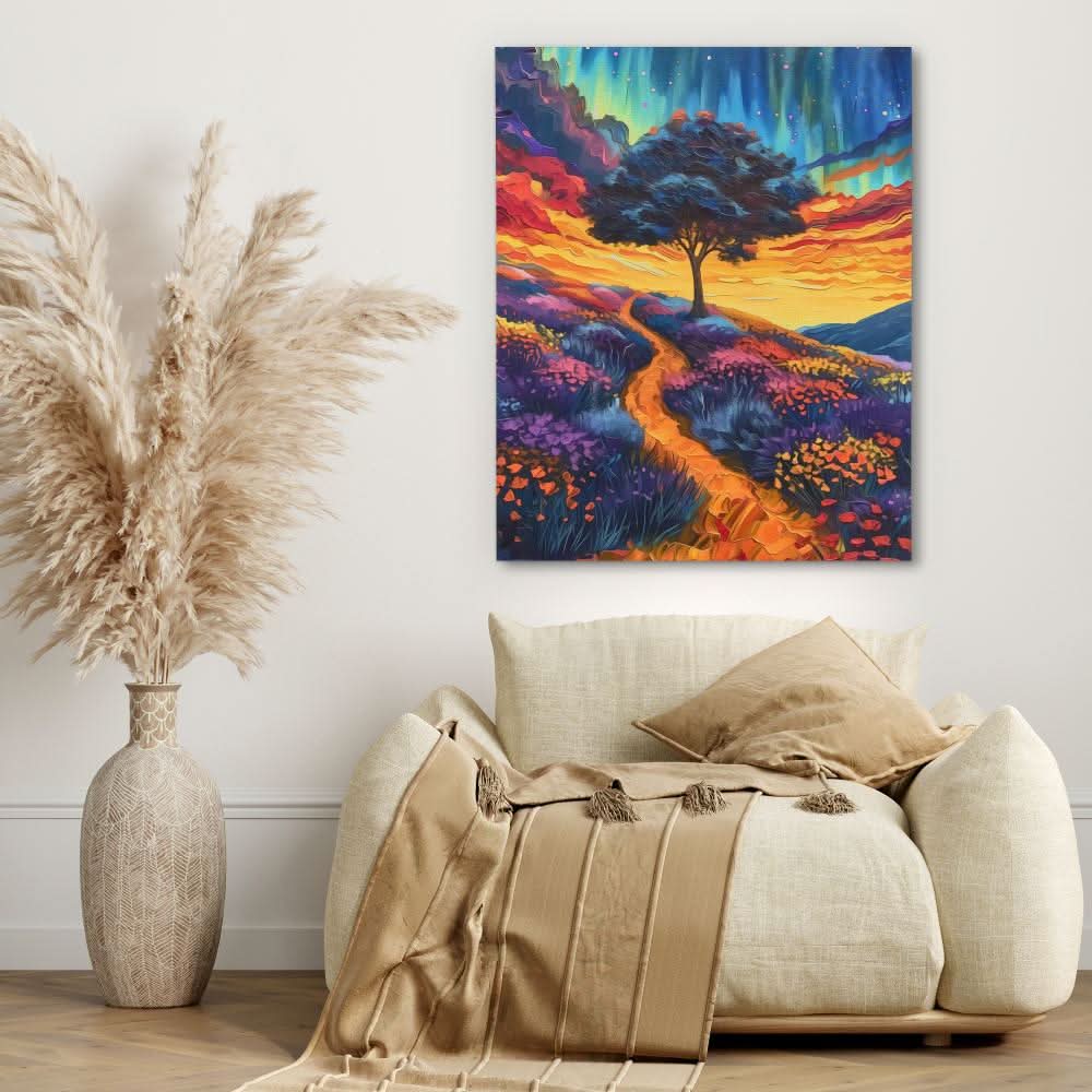 Tree of Happiness - Large Fantasy Canvas Print
