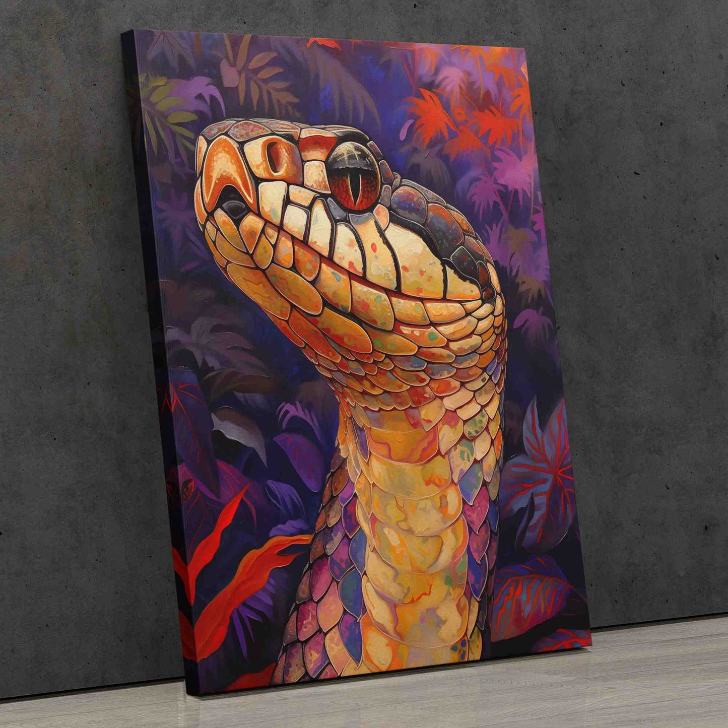 Trippin Snake - Luxury Wall Art