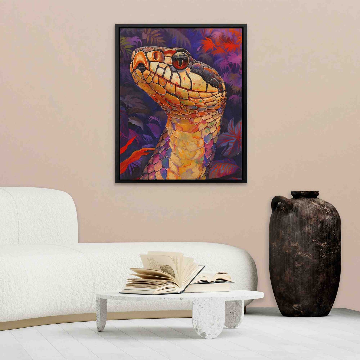 Trippin Snake - Luxury Wall Art
