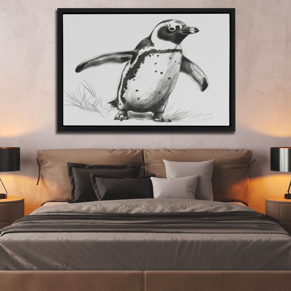 Trolling Penguin - Animals Art