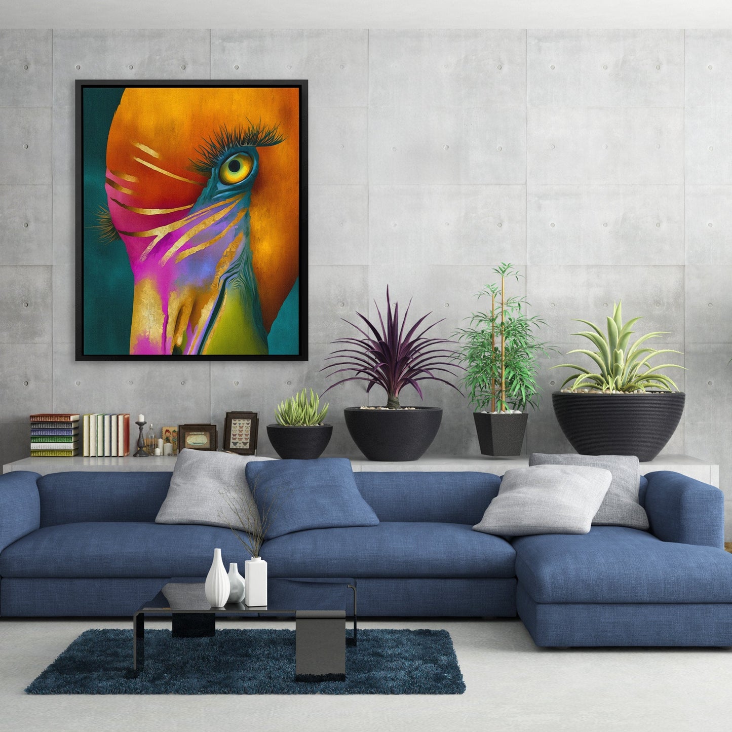 Tropical Beak Oracle - Luxury Wall Art