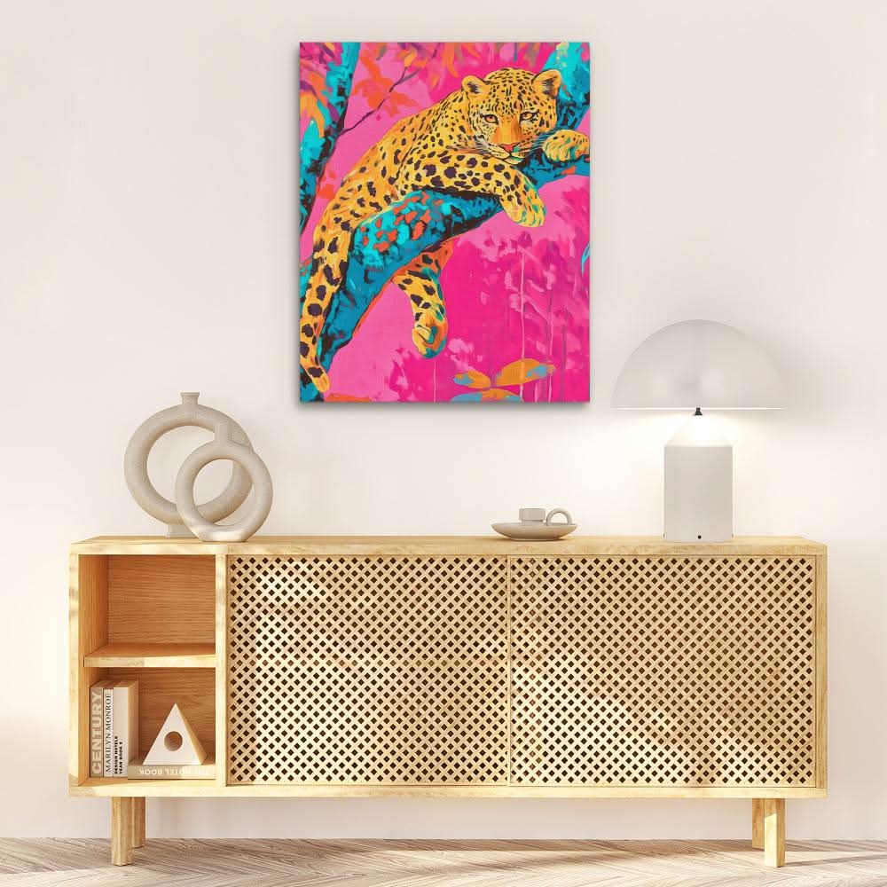 Tropical Daydream - Blue Canvas Wall Art