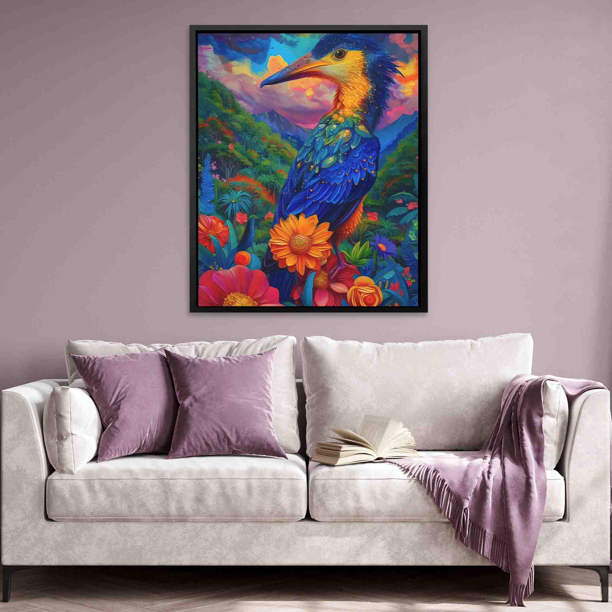 Tropical Paradise - Colorful Canvas Wall Art