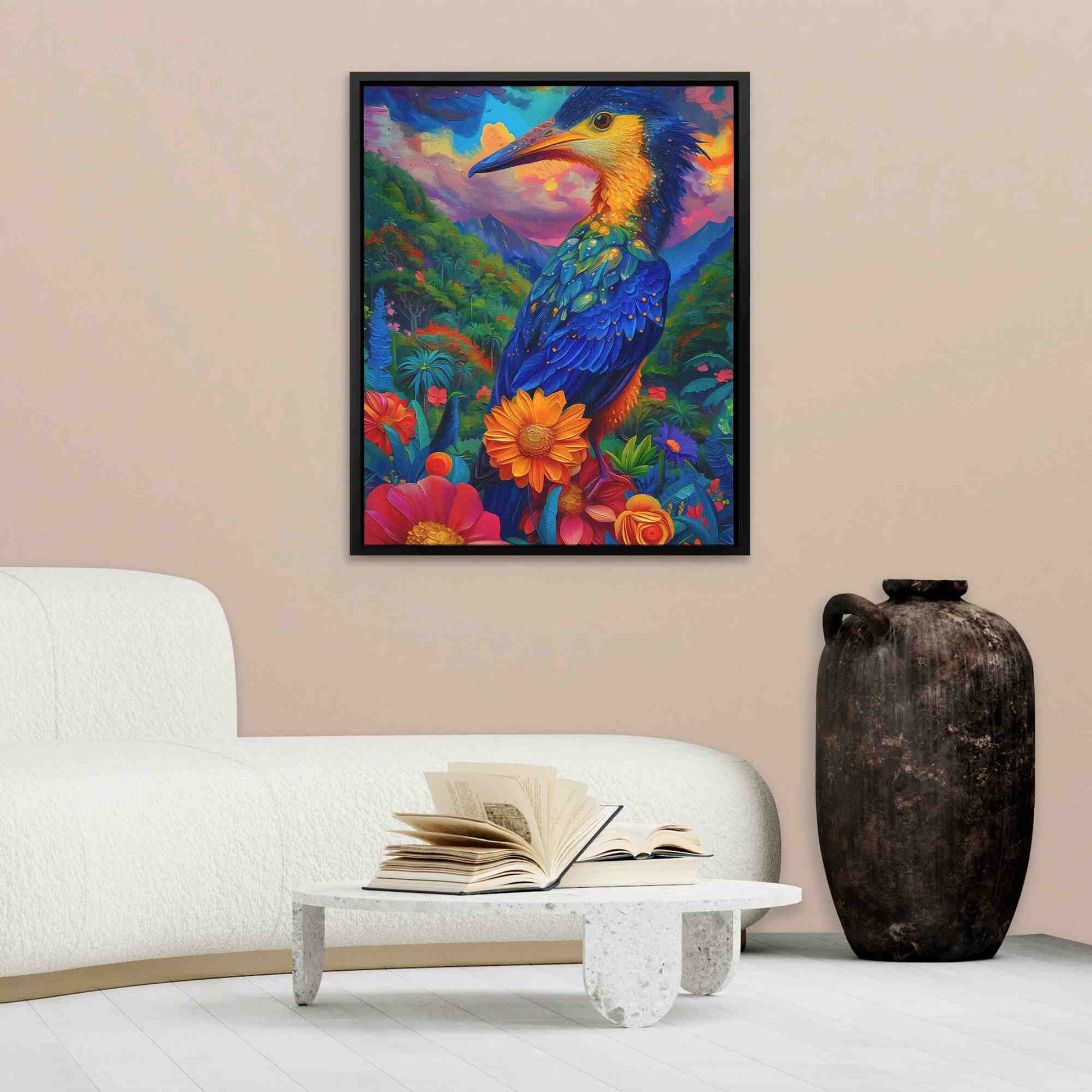 Tropical Paradise - Colorful Wall Art