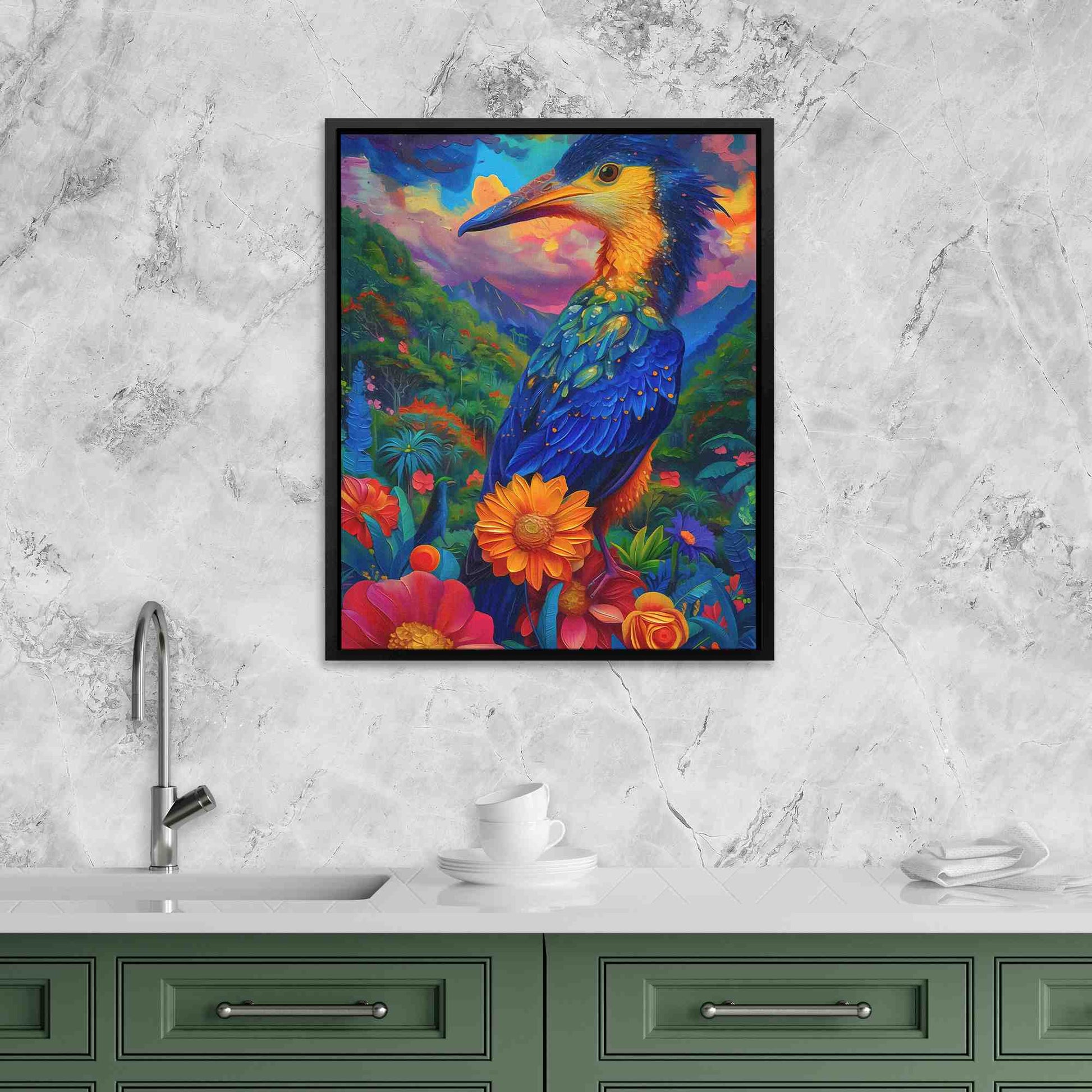 Tropical Paradise - Bird Art
