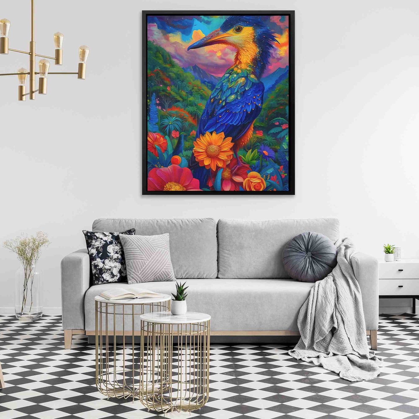 Tropical Paradise - Large Canvas Print