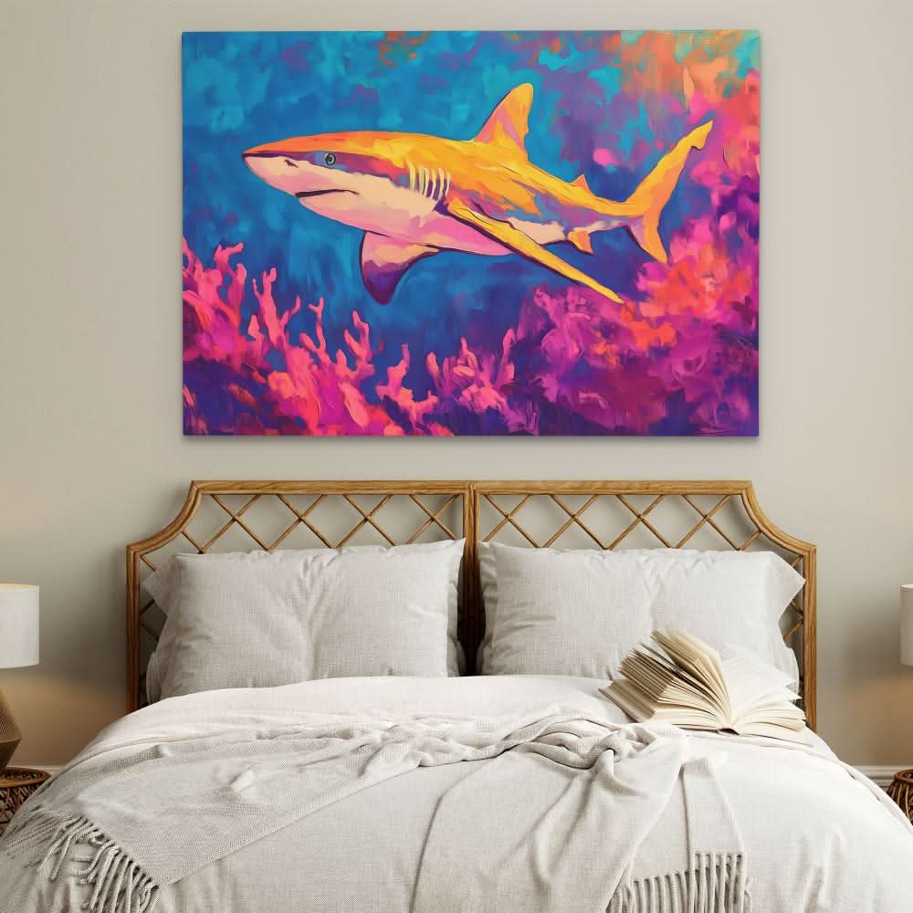 Tropical Predator - Large Canvas Print
