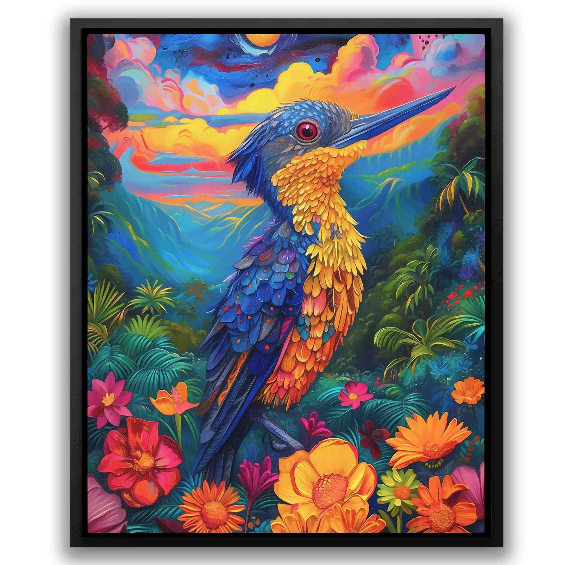 Tropical Rain Forest Bird - Bird Art