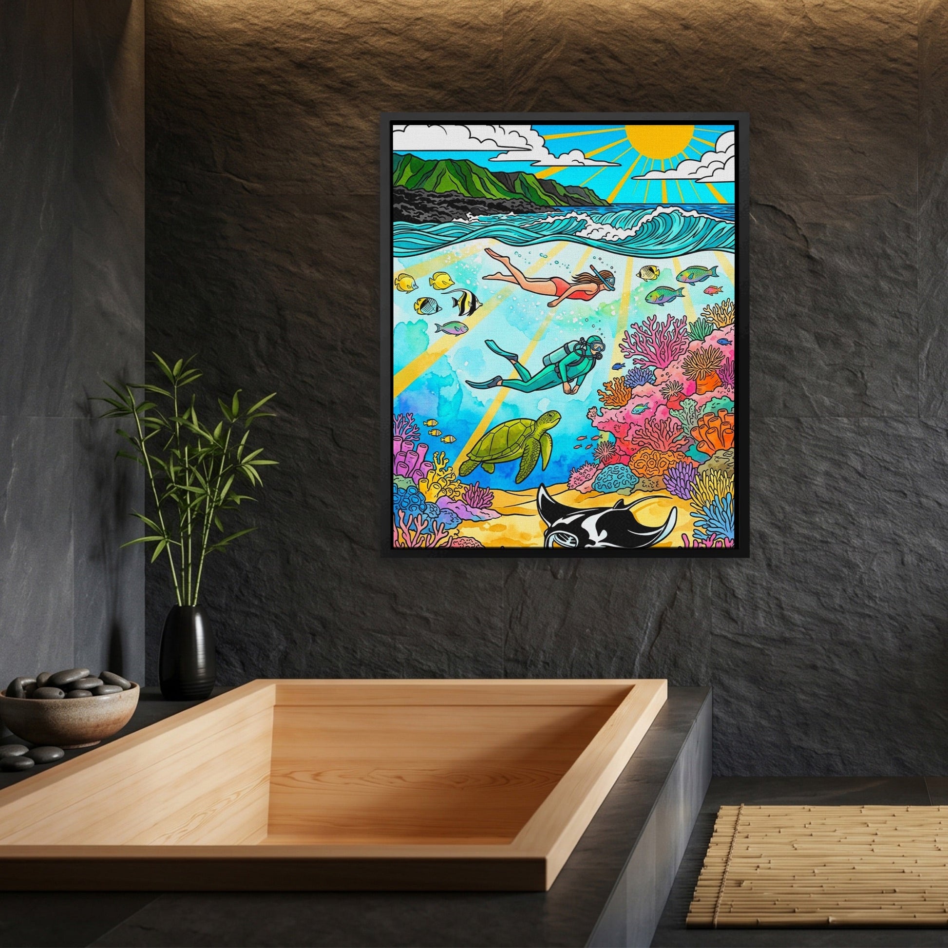 Tropical Reef Scene
