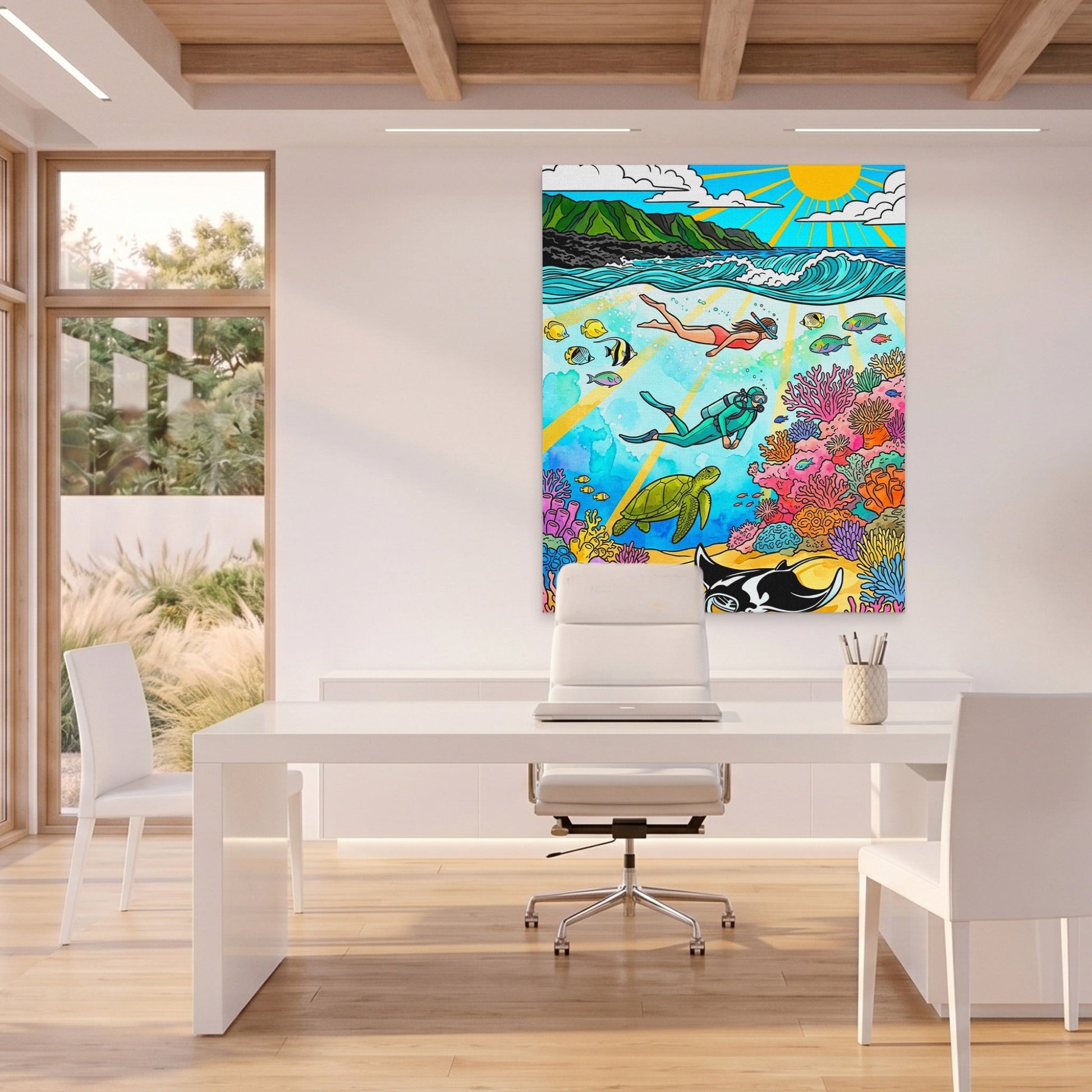 Tropical Reef Scene
