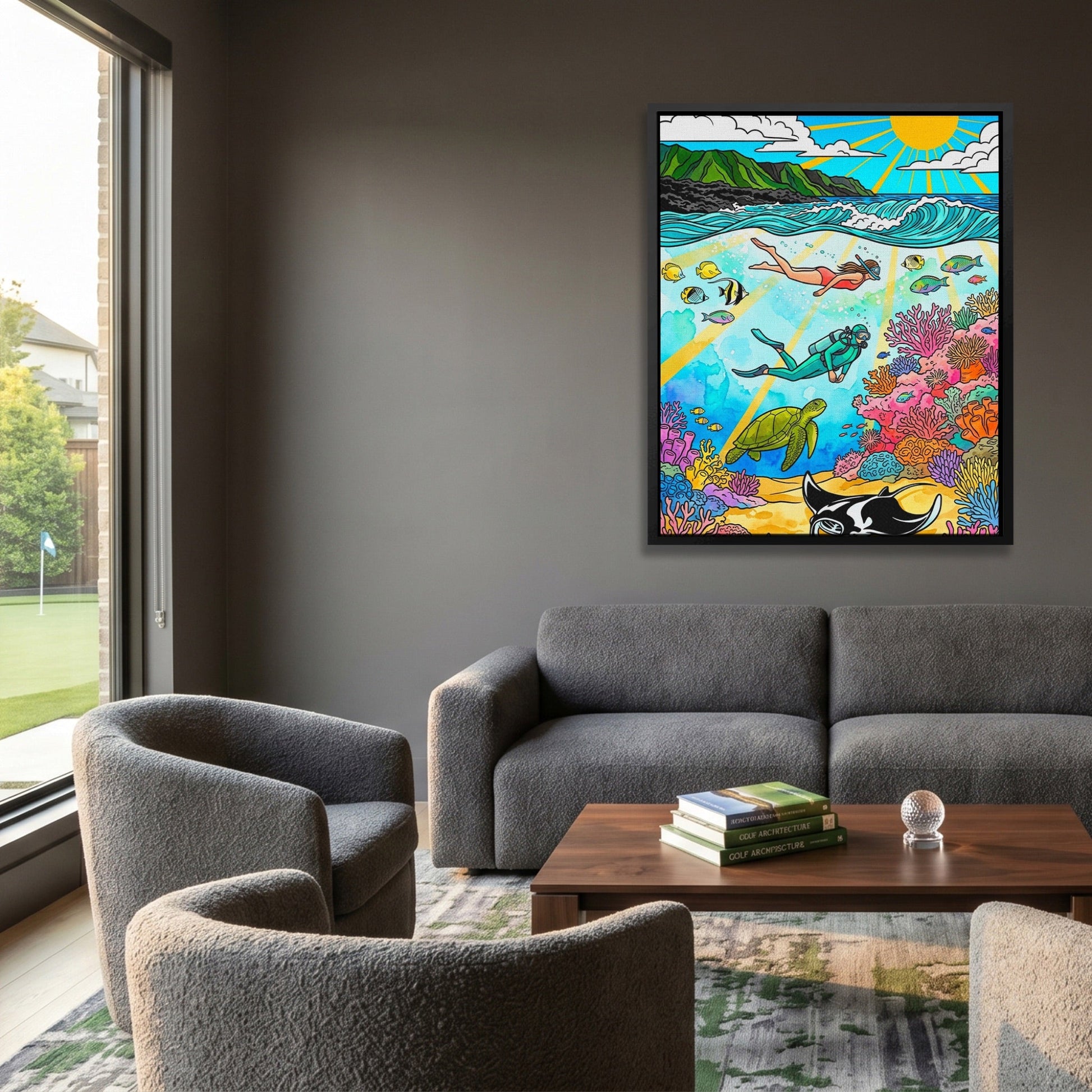 Tropical Reef Scene