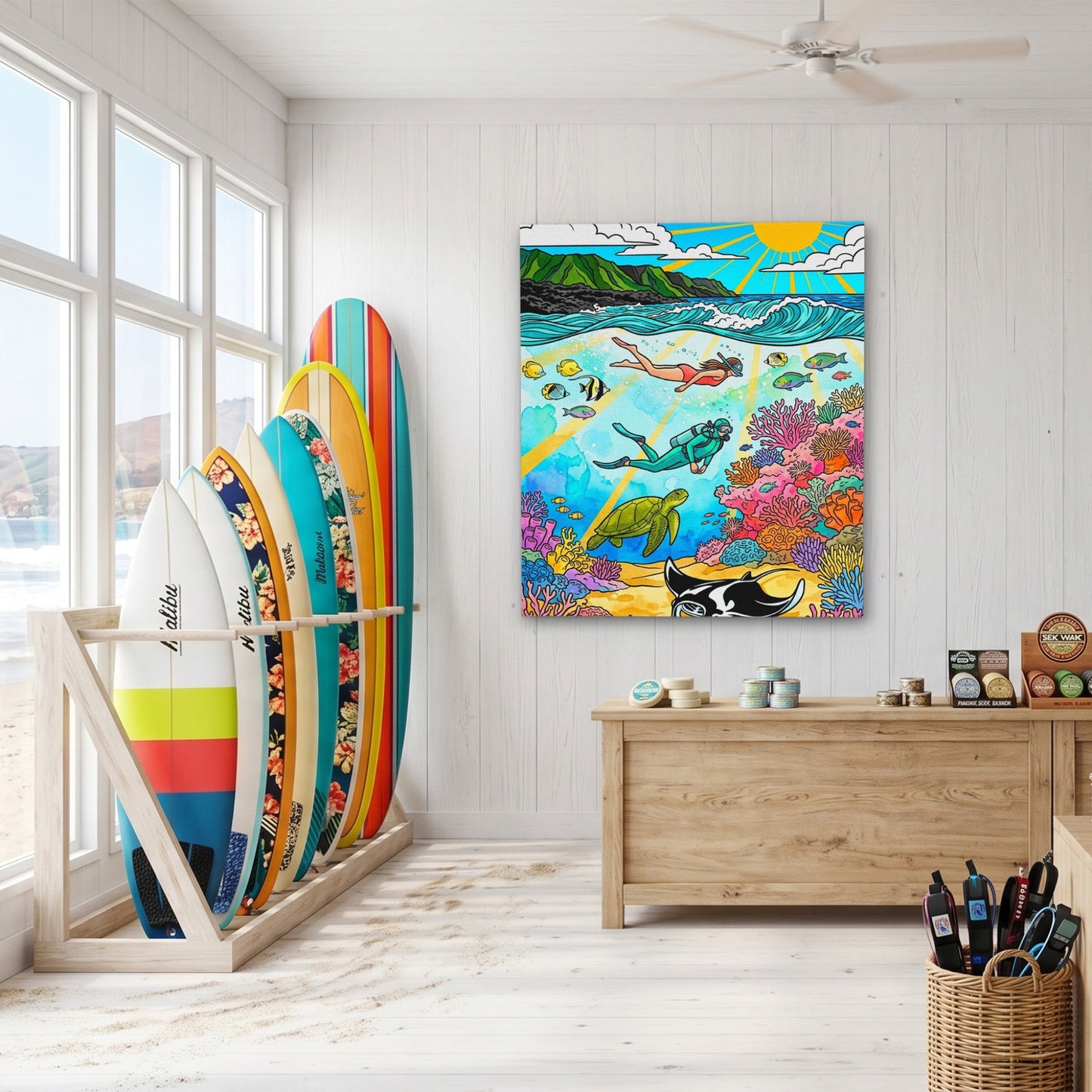 Tropical Reef Scene