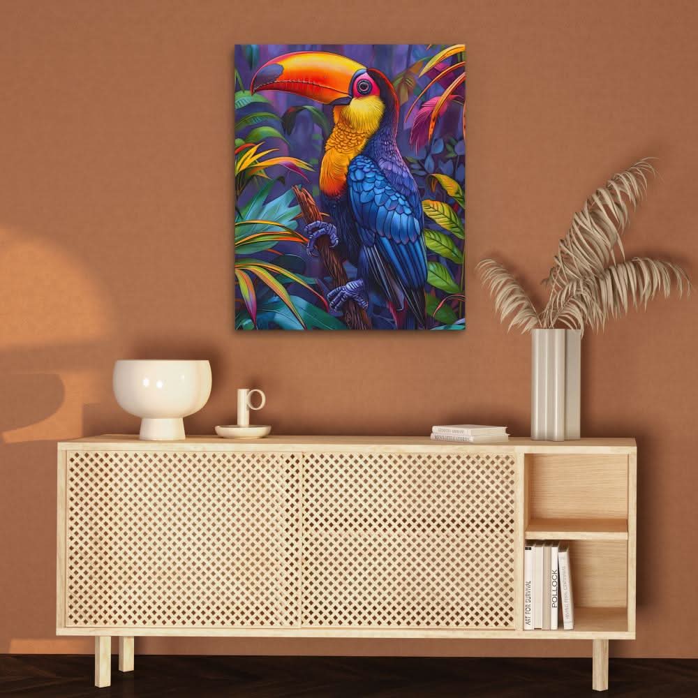 Tropical Toucan - Modern Wall Art Print