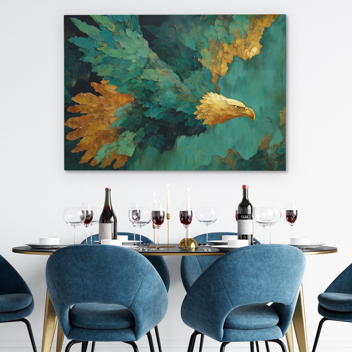 Turbulent Ascension - Luxury Wall Art