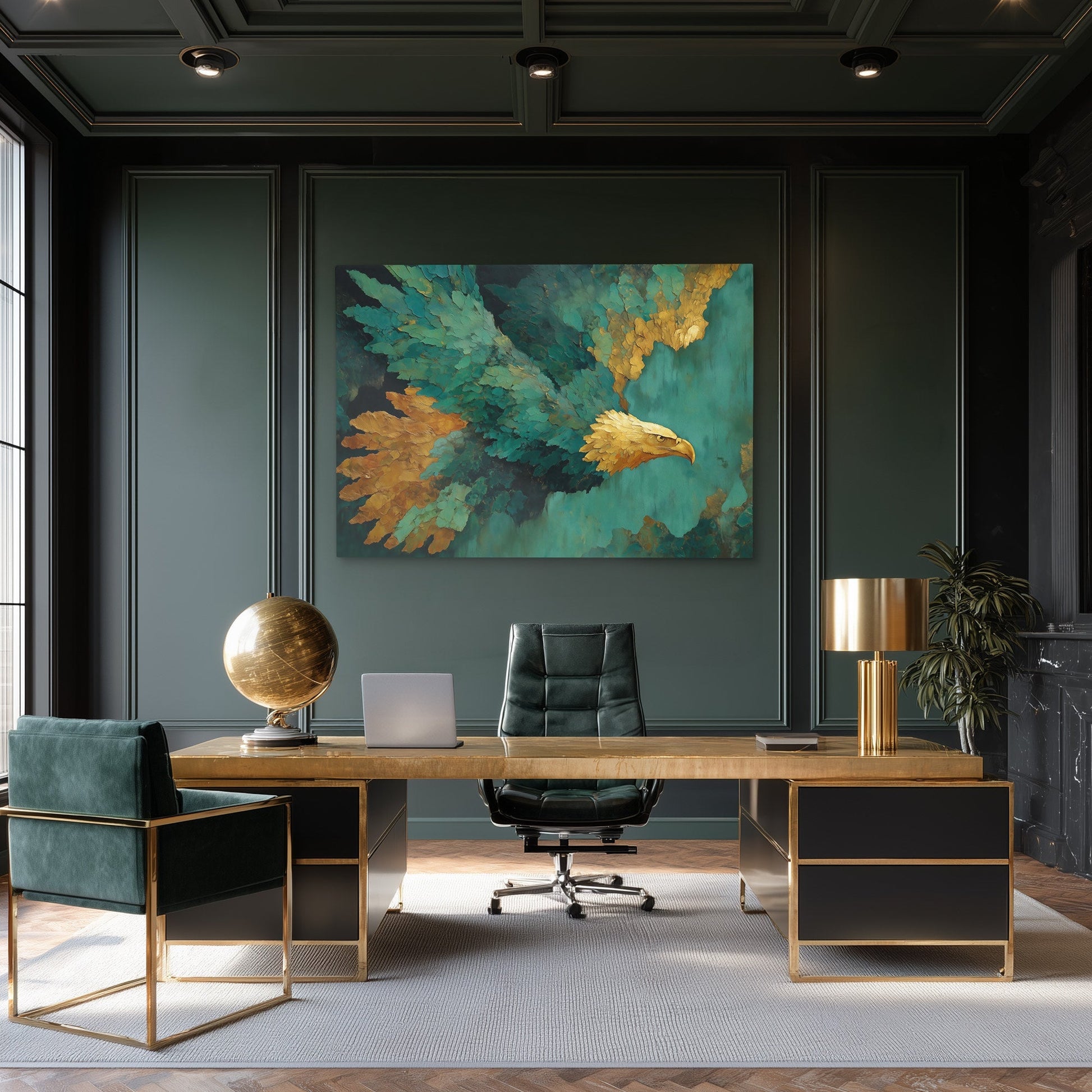 Turbulent Ascension - Luxury Wall Art