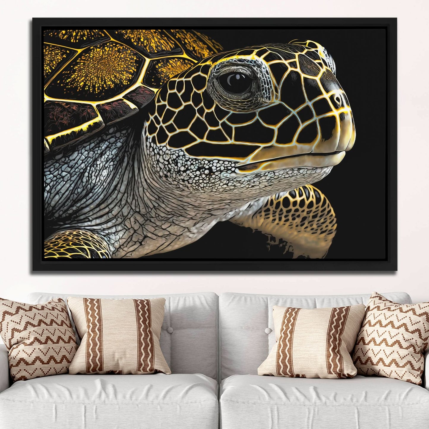 Turtle's Journey - Luxury Wall Art