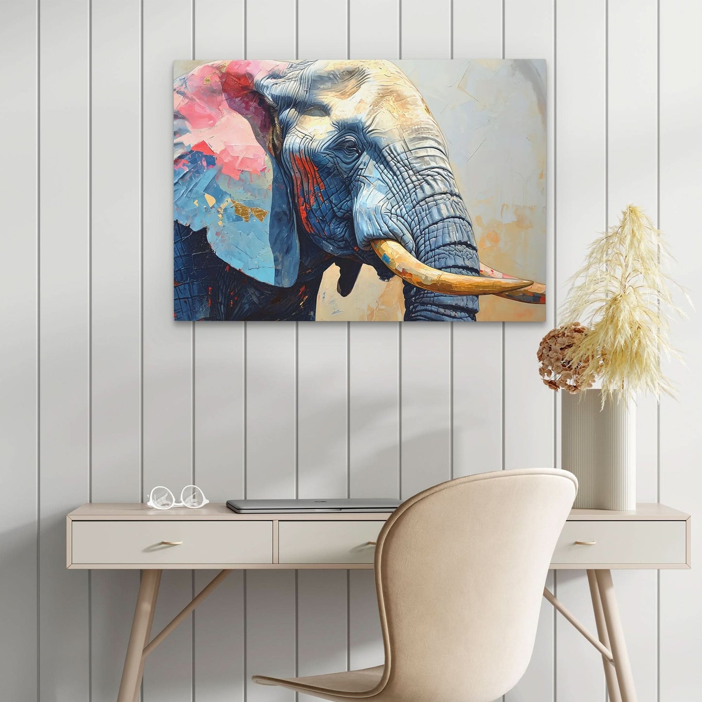 Tusked Elegance - Luxury Wall Art
