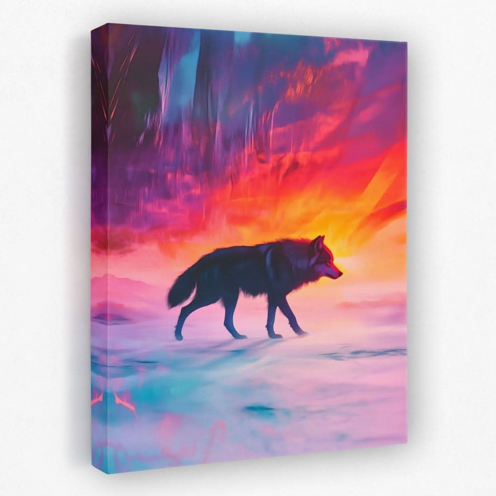 Twilight Giant - Dark Academia Canvas Wall Art