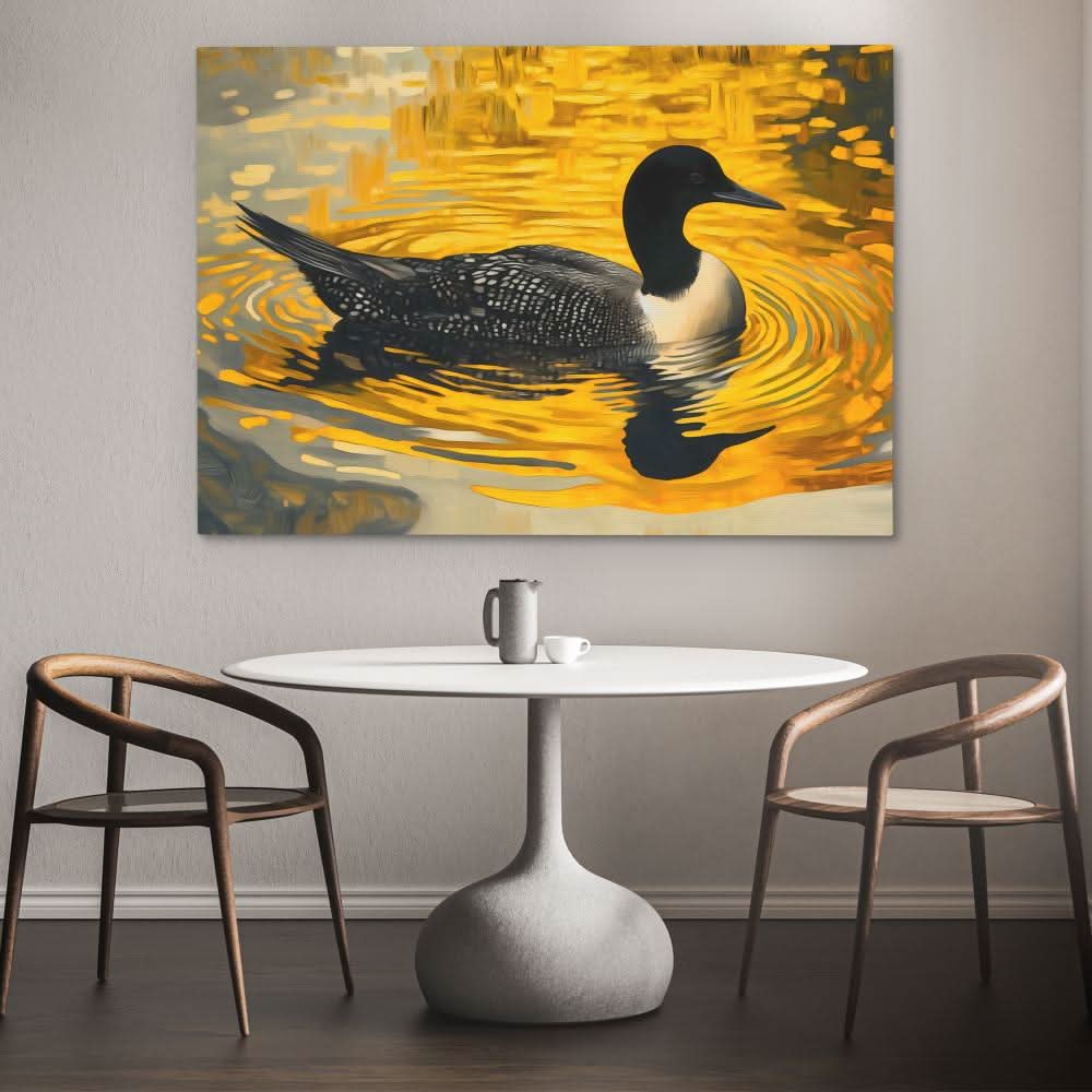 Twilight Loon - Animals Art for Bathroom