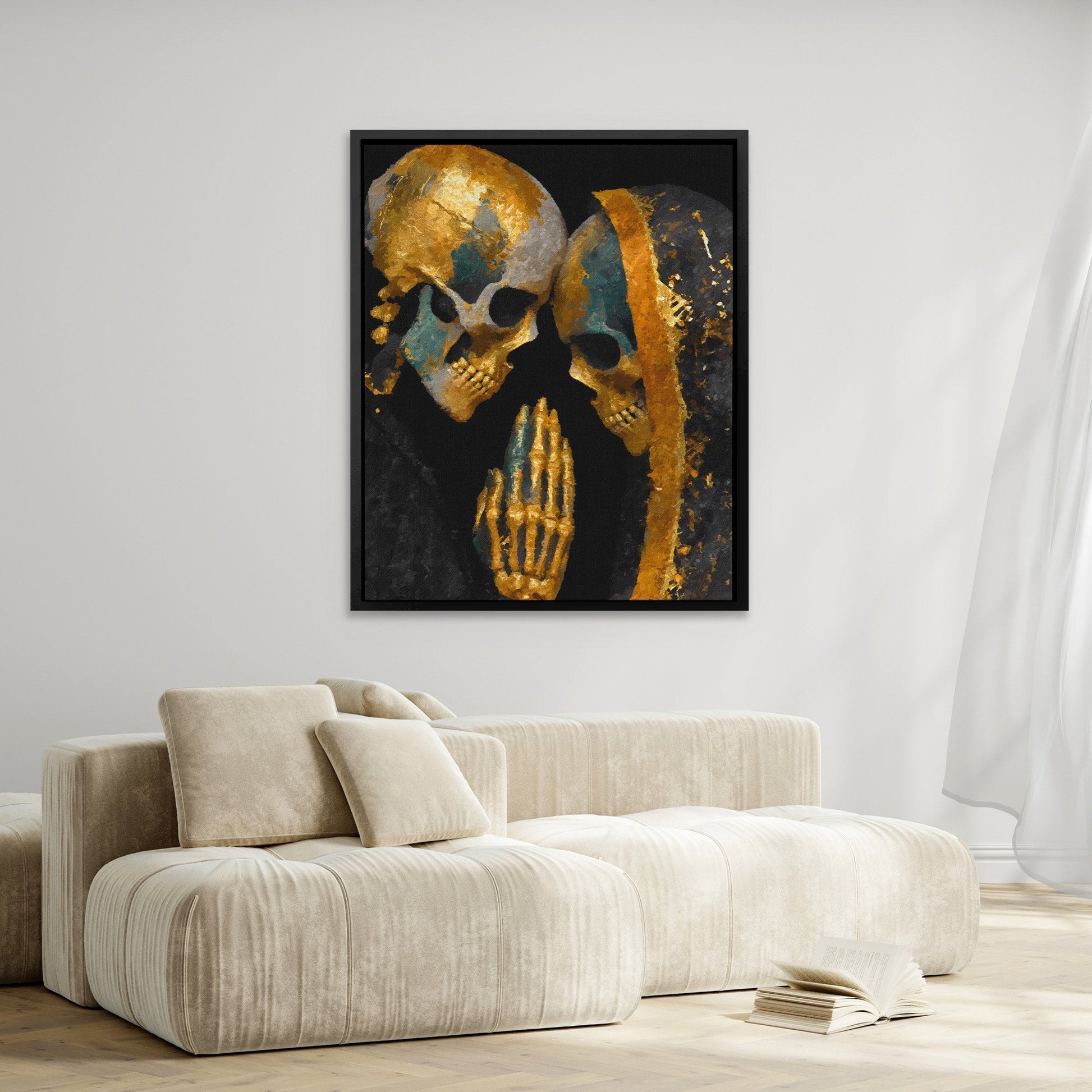 Twinned Bone Oracle - Luxury Wall Art