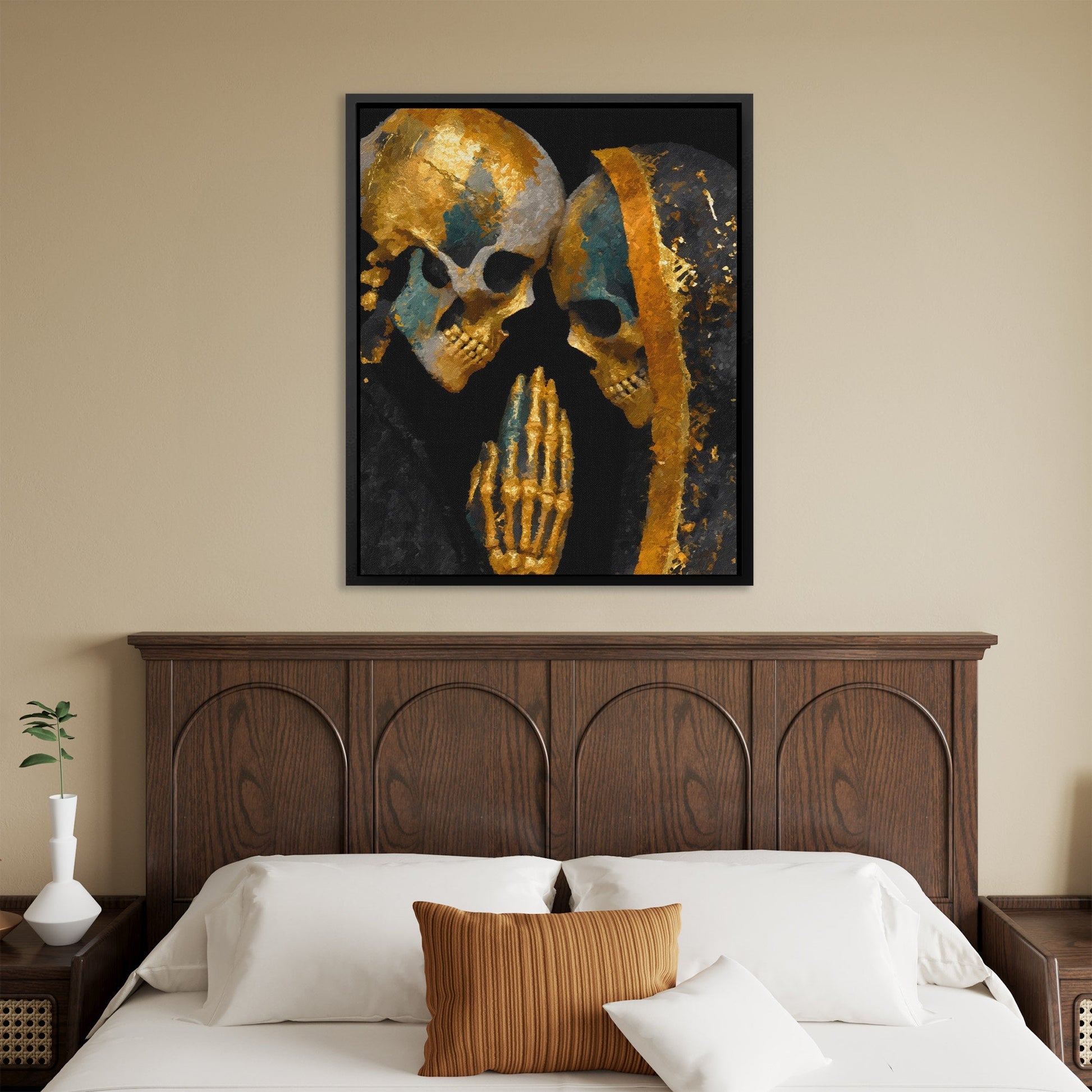 Twinned Bone Oracle - Luxury Wall Art