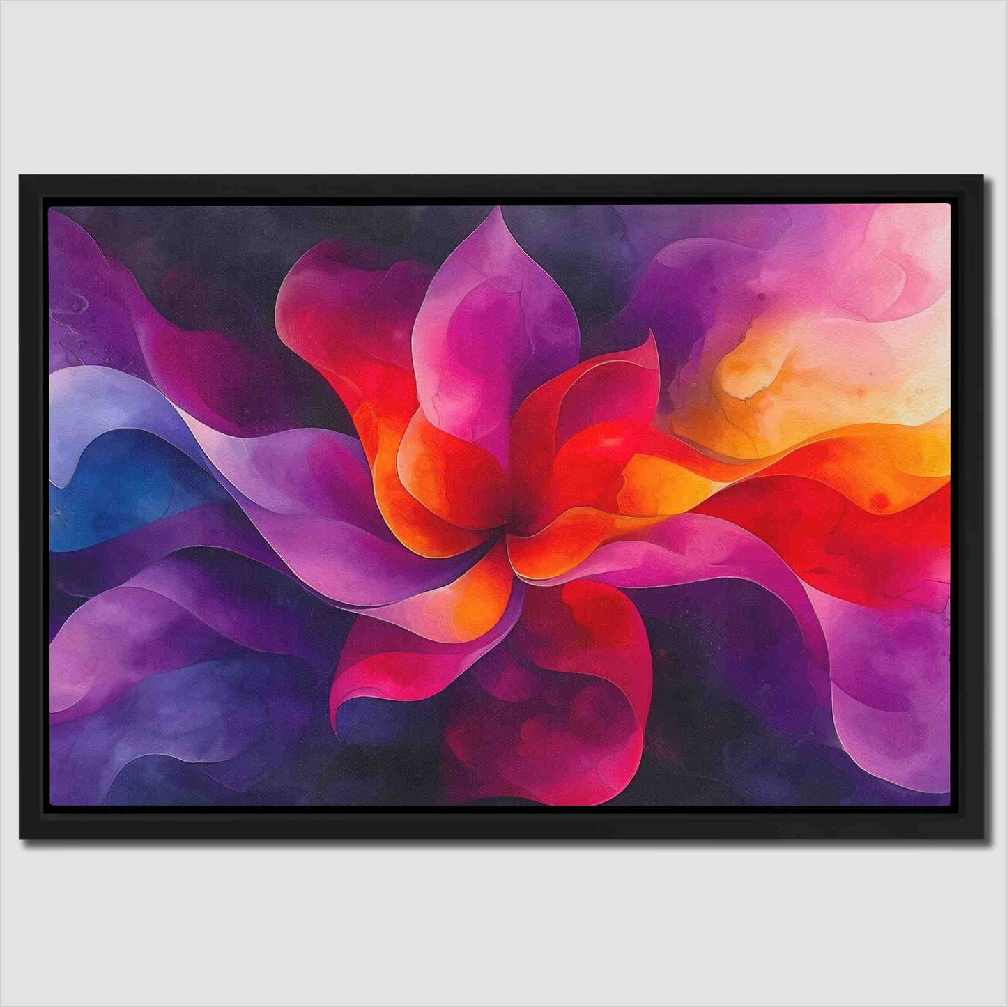 Twisting Flower - Luxury Wall Art