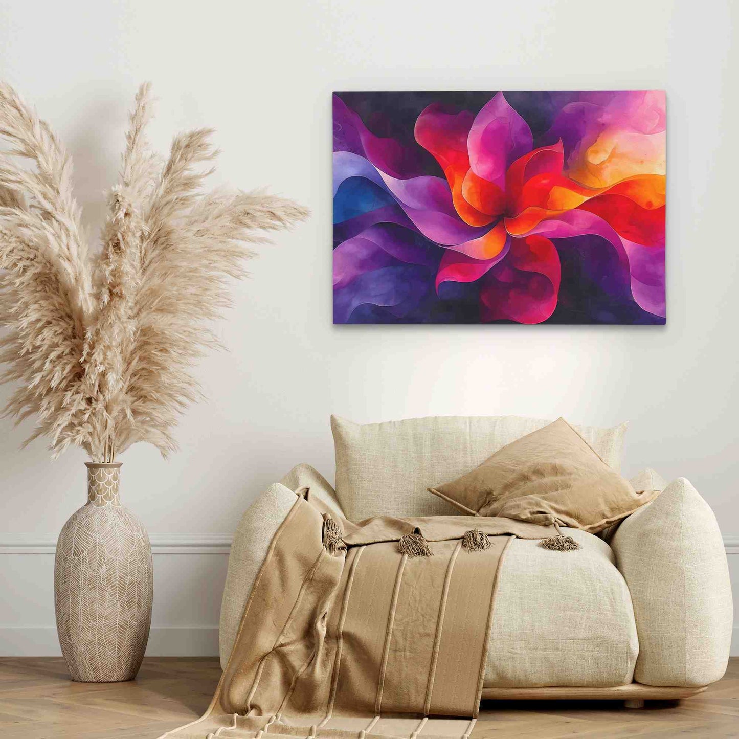 Twisting Flower - Luxury Wall Art