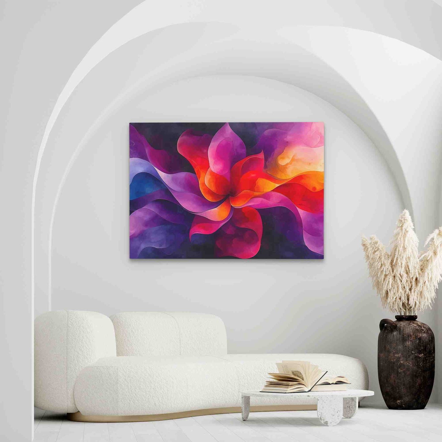 Twisting Flower - Luxury Wall Art