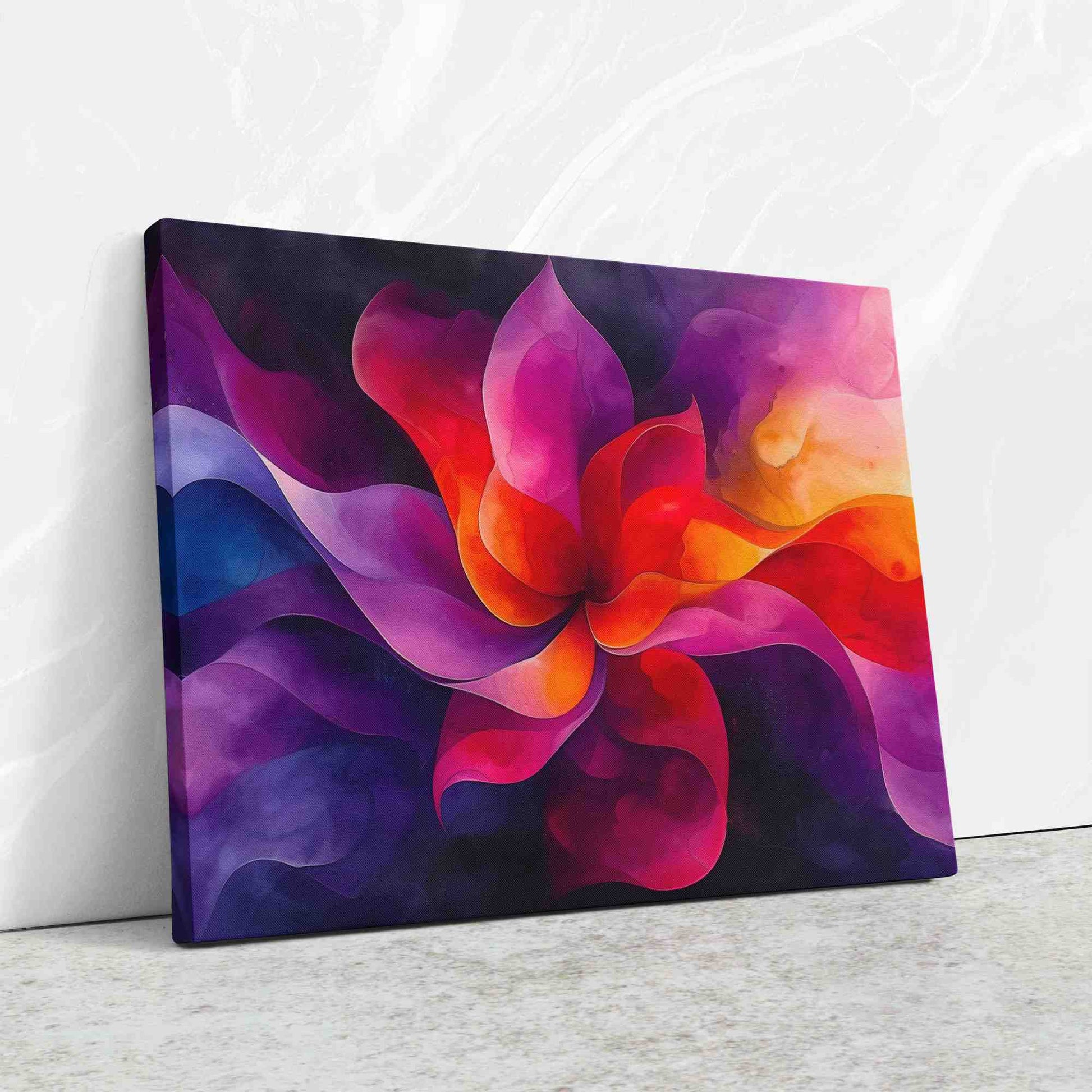 Twisting Flower - Luxury Wall Art