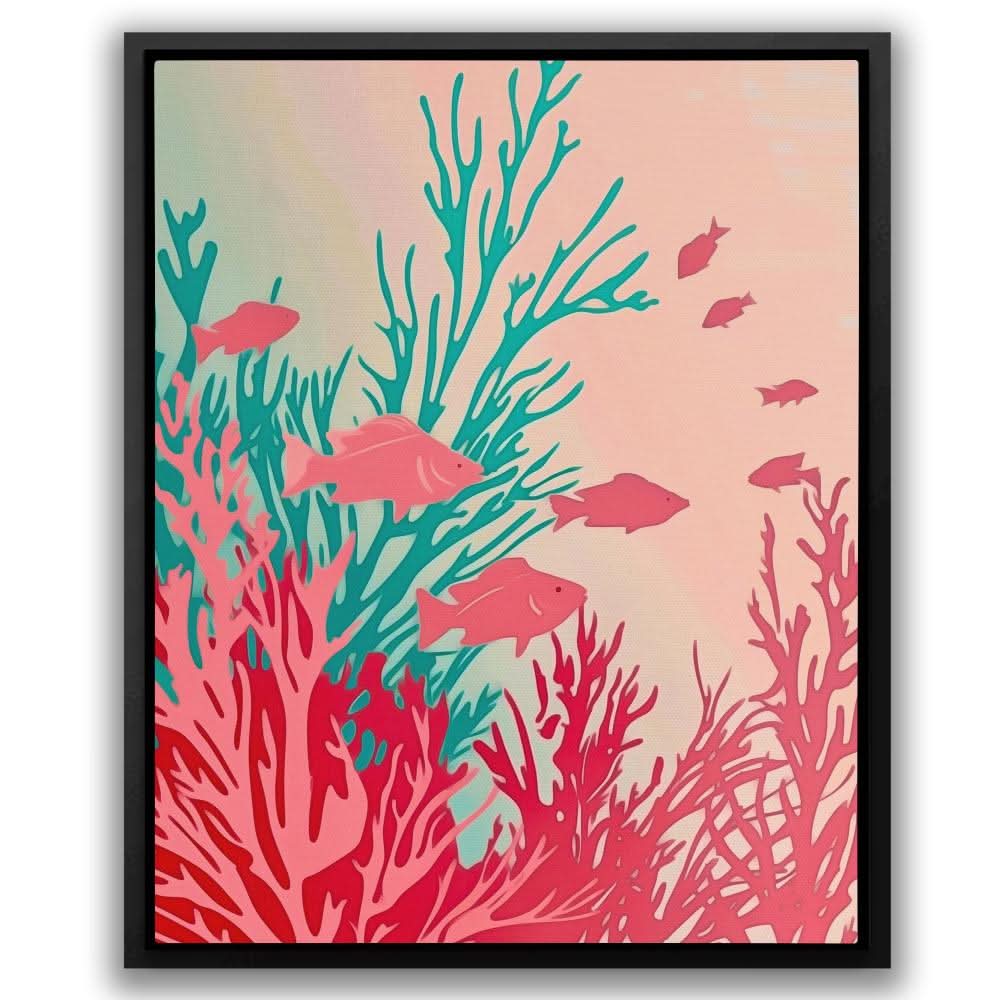 Underwater Paradise - Beach Art for Bathroom