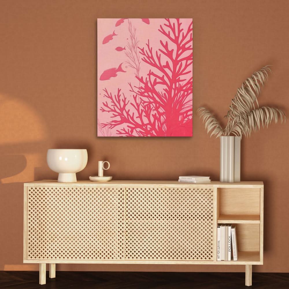 Underwater Serenade - Large Canvas Print