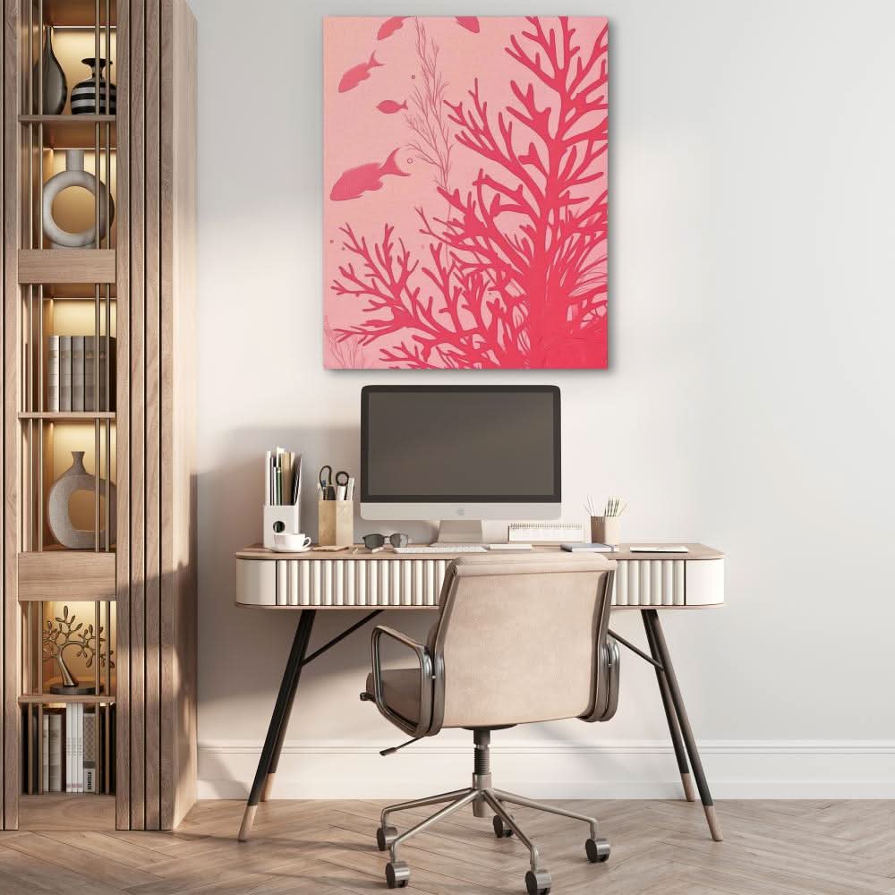 Underwater Serenade - Beach House Art for Bathroom