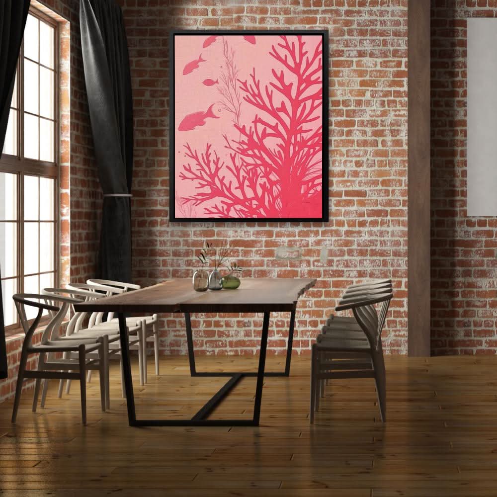Underwater Serenade - Pastel Canvas Wall Art