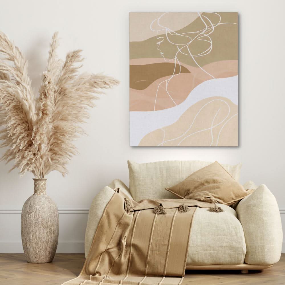 Unity Mosaic - Large Abstract Canvas Print
