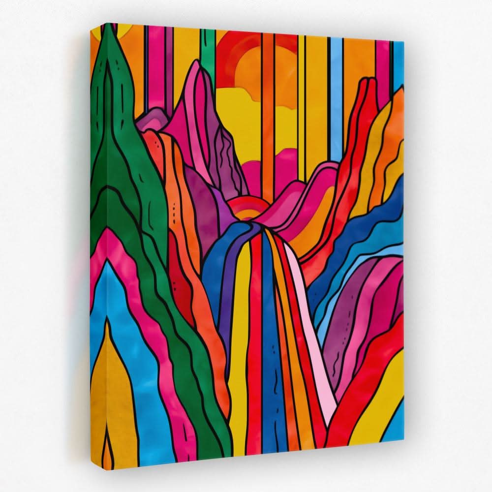 Unknown Hills - Mountain Canvas Wall Art