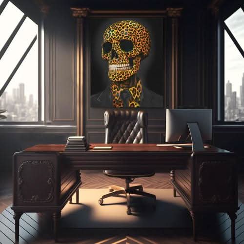 Untamed Mogul - Black and Gold Wall Art