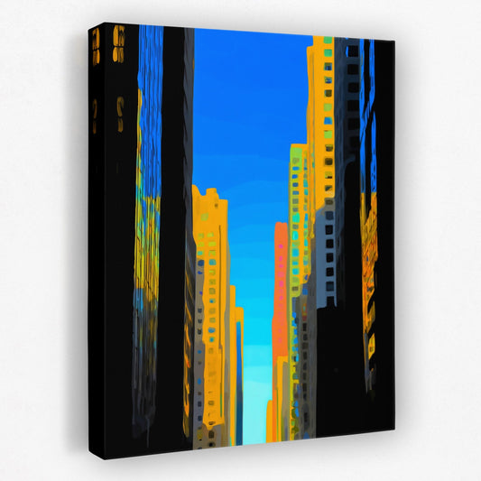 Urban Canyon Rising - Luxury Wall Art